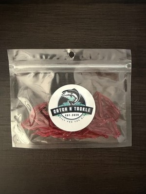 50 pack of realistic earth worms 1.5'' Great for lakes and fishing streams.