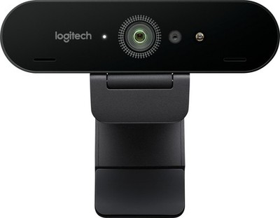 Logitech Webcam BRIO, 4K Ultra HD, schwarz 4096x2160, 30 FPS, USB, Privacy Shutt