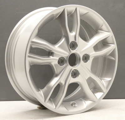 FORD FIESTA MK7 15 ZOLL SILBER ALUFELGE FELGE 6J 2237371 E1BJ-1007-AA ORIGINAL X1