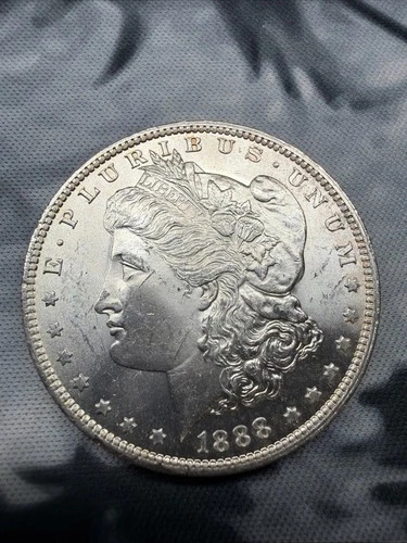 1888 O MORGAN SILVER DOLLAR! BEAUTIFUL UNCIRCULATED Coin! WOW!