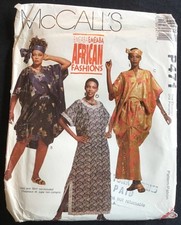 McCall’s Uncut Sewing Pattern P471 Caftan, Tunic, Misses’ Sizes S, M, L