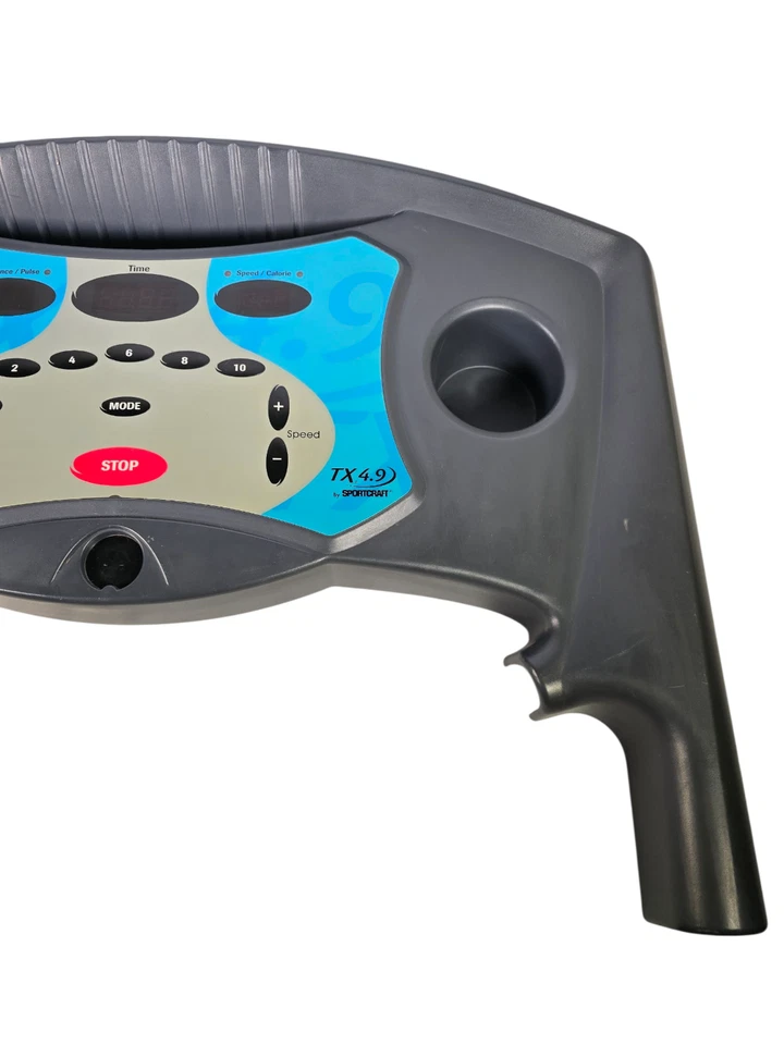 Placa de exhibición de consola de cinta de correr Sportcraft TX4.9 Foto 4 de 4