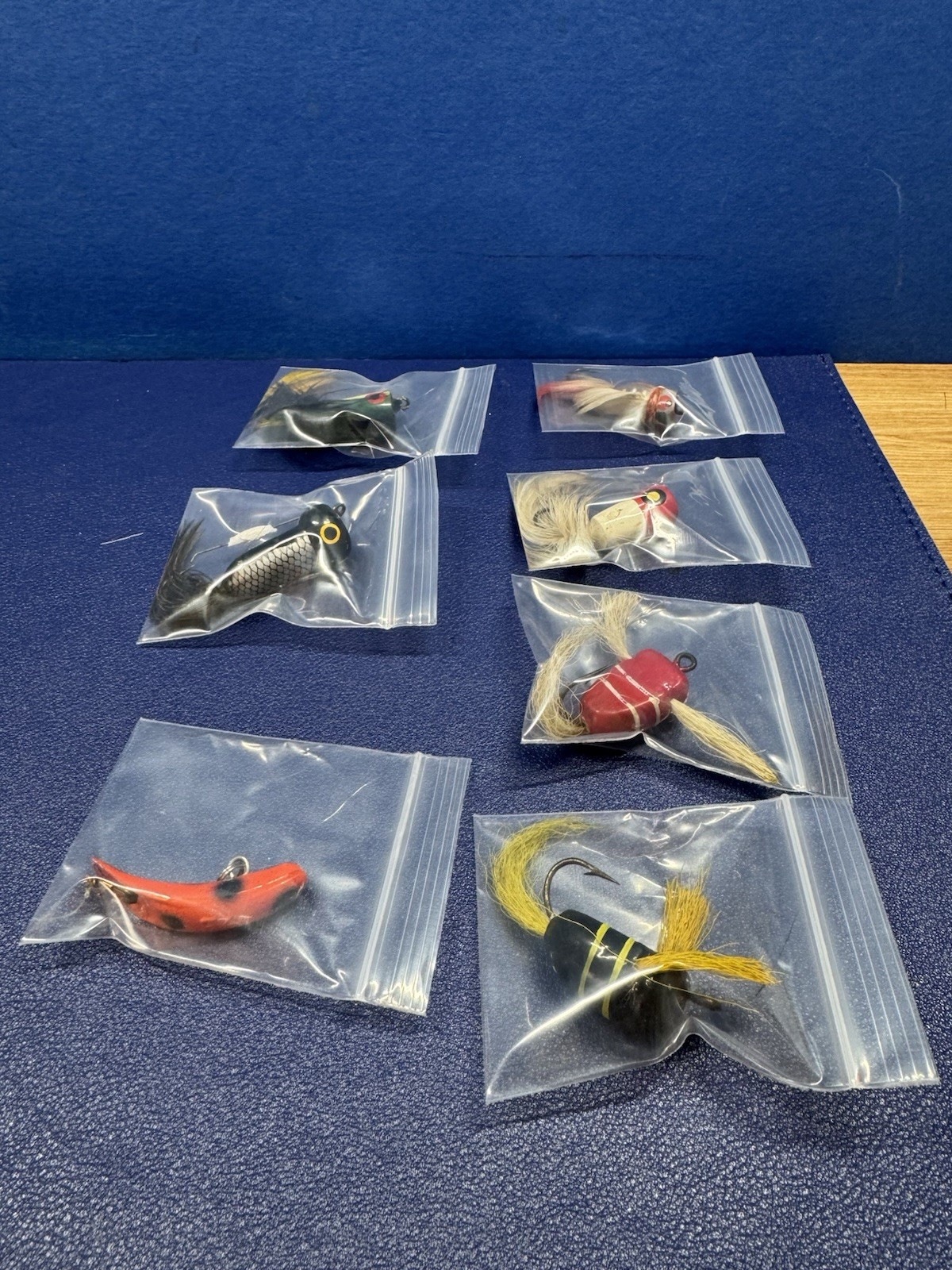 Lot Of 7 Poppers / One Lure Mixed Lot ( One HEDDON) - Image 4