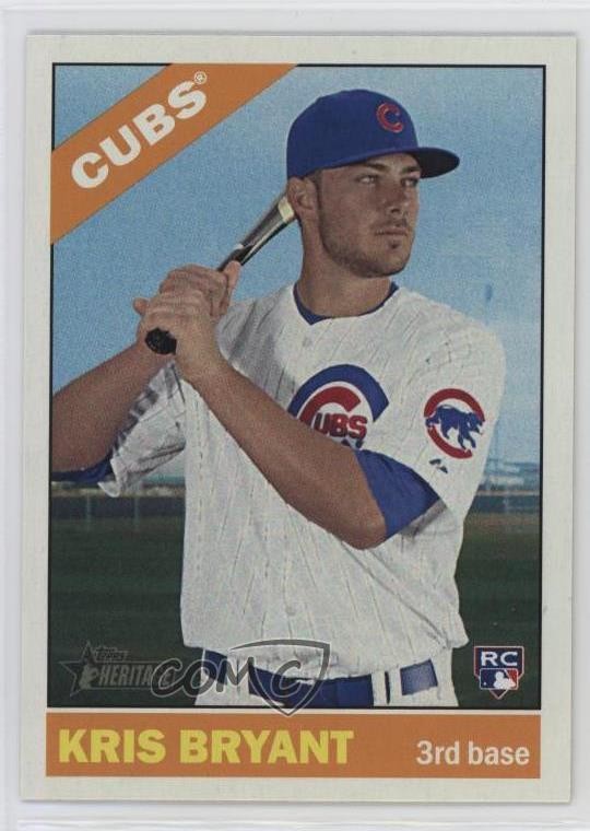2015 Topps Heritage High Number Short Print Kris Bryant #725 g2d
