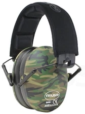 Camo Shooting Range Earmuffs Noise Reduction Earphones Hearing Safety OSHA ANSI
