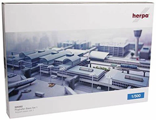 1/500 Herpa SCENIX SERIES Airport Terminal hall Basis Set 1 model kit - Image 3 of 4