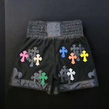 New Arrival Custom made Chrome Heart  Boxing Gloves Short  No Winning