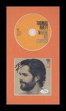 Thomas Rhett "Where We Started" AUTOGRAPH Signed Custom Framed CD Display B ACOA