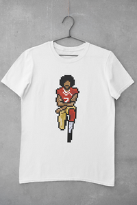 Colin Kaepernick Shirt, Kneeling, Tecmo Bowl, Pixelated, KAP Shirt | eBay