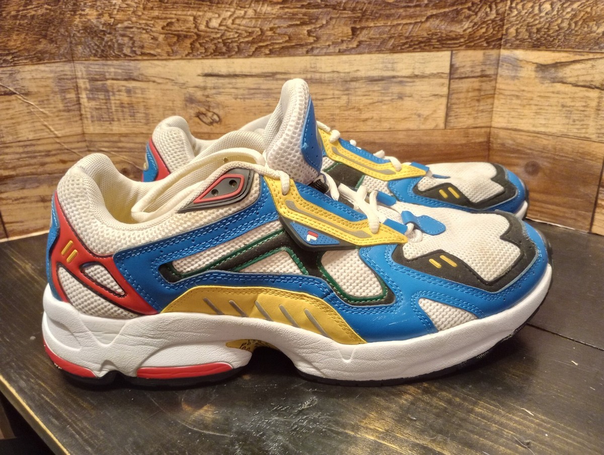 Fila Archive RJV # 1RM01545 125 White Blue Yellow Red  display picture 1