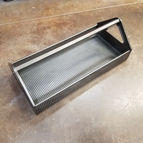 Vintage Rare Craftsman 19" Perforated Metal Tool Tote Tray Model 6529