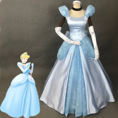 blue dress halloween costume Dolls Kill Baby Doll Dress Outfit for Women- Scary Shining Twins Inspired Costume by Trickz N Treatz main image 0
