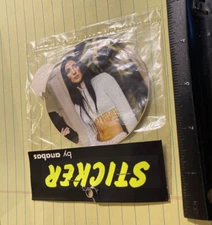 VINTAGE SEALED 1973 CHER Sticker by Anabas New 3” Collectible -MADE IN ENGLAND