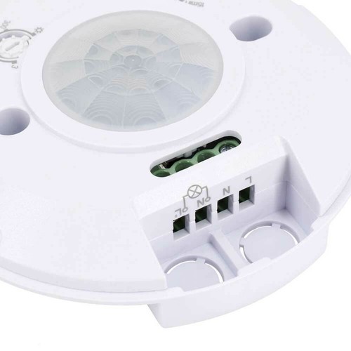 360 Degree PIR Motion Sensor Occupancy Slim Flat Ceiling Light Switch Lighting - Picture 3 of 7