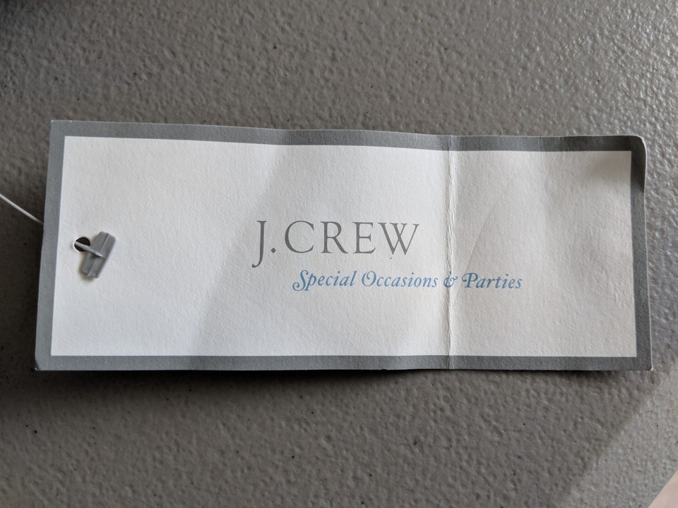 NWT J.CREW Strapless Bridesmaid Dress Sz 2 Knee Length A-Line Light ...