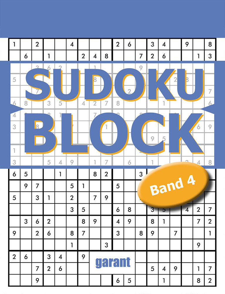Thumbnail - Sudoku Block. Bd.4 | Garant Verlag Gmbh | Taschenbuch | 396 S. |