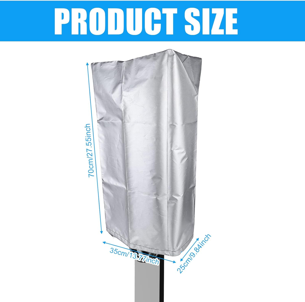 Copertura Impermeabile Per Wallbox Ricarica Auto - 70x35x25 Cm, Protezione Da Pioggia E Polvere - Foto 4