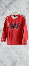 Gap Kids Long Sleeve Shirt with Logo Youth Small 6 - 7 