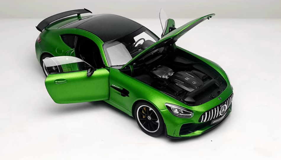 NOREV 1/18 Alloy diecast car model Mercedes-Benz AMG GT Green | eBay