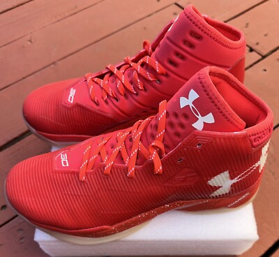 Mens Size 11 - Under Armour Curry 2.5 Red Ice Basketball Shoes | eBay