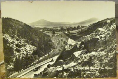 Irish RPPC Postcard THE SCALP and SUGAR LOAF Wicklow S Dublin Ireland Real Photo