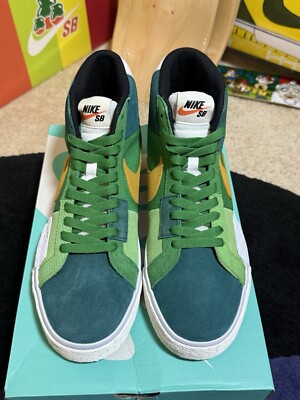 NIKE SB ZOOM BLAZER MID PREMIUM SKATE NEW RARE DS AUTHENTIC US 9.5 DA8854 300