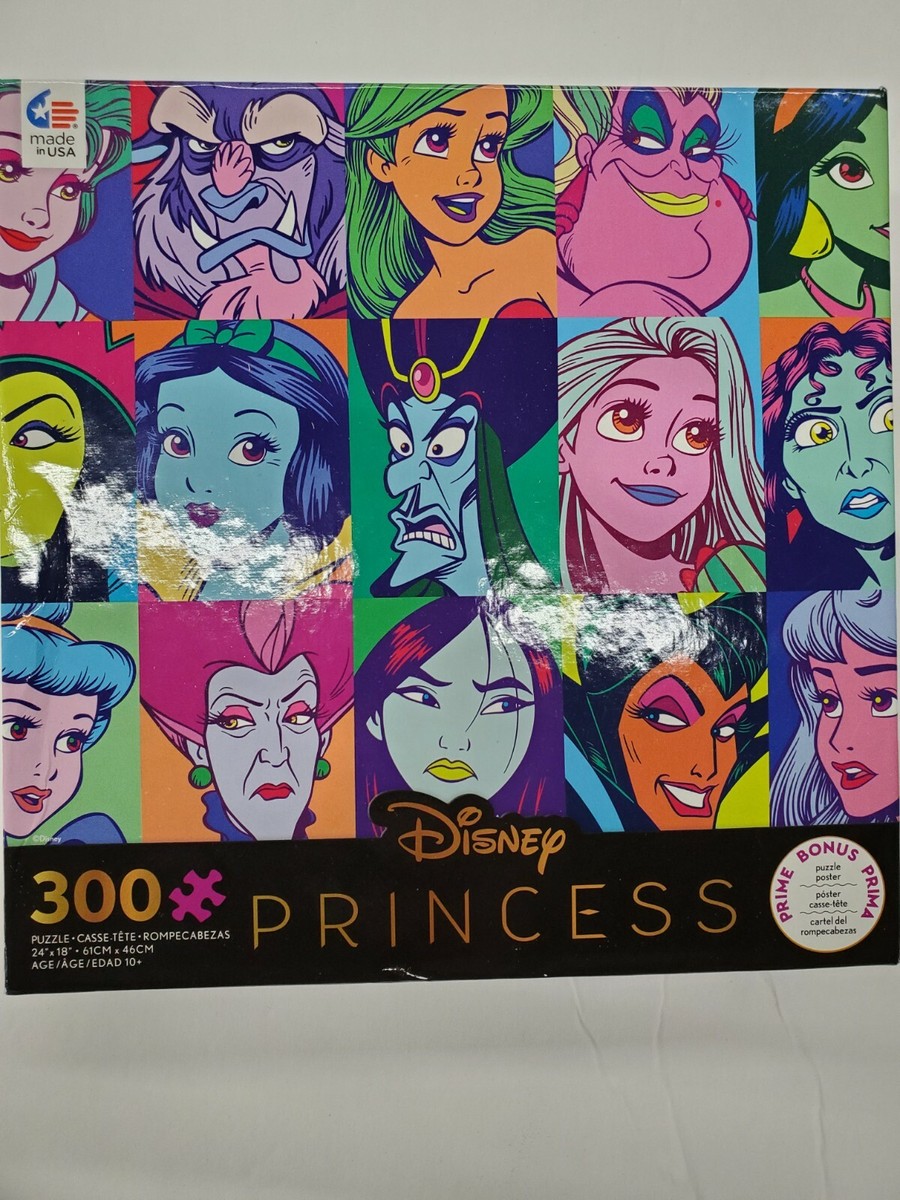 Disney ~ Princess & Villian ~ 300 Piece Jigsaw Puzzle (NEW) | eBay