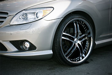 22-inch Bentley GT GTC Spur Wheels/Rims GTX15 Black Diamond Cut 5x112 Lugs