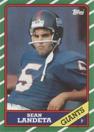 1986 Topps Sean Landeta #154