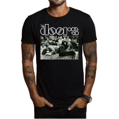 The Doors Jim Morrison Classic Rock Band T-Shirt Black S-3XL | eBay