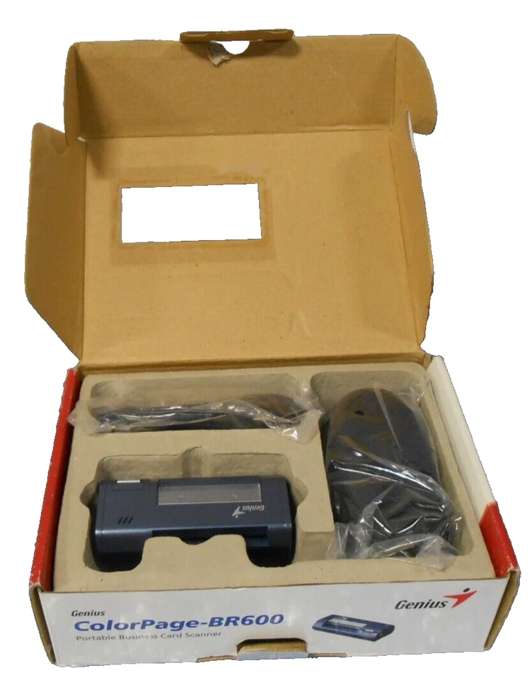 Genius ColorPage-BR600 Portable Business Card Scanner - Image 3 of 4