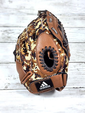 Adidas Youth TS1000BDC Camo Baseball Glove Right Hand Thrower Easy Close 10''