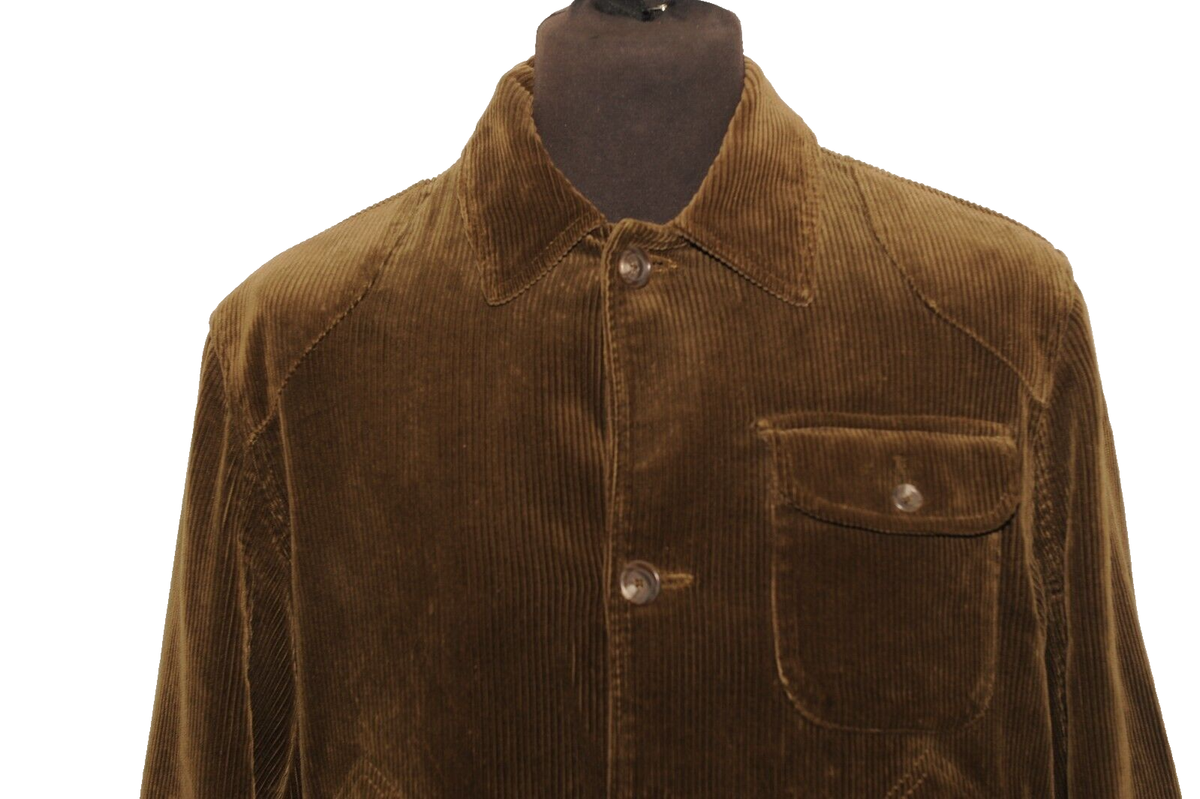 ジャケット・アウター 90s Polo corduroy jacket brown tailored VINTAGE POLO RALPH LAUREN BROWN CORD CORDUROY SHORT SPORTS COAT