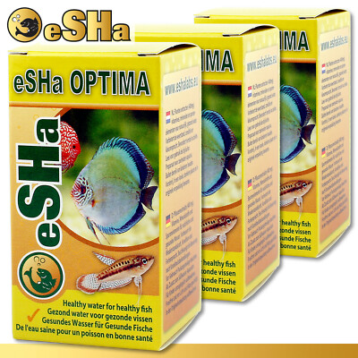 eSHa 3 x 20 ml Optima | notwendige Vitalstoffe für Fische im Süßwasser-Aquarium