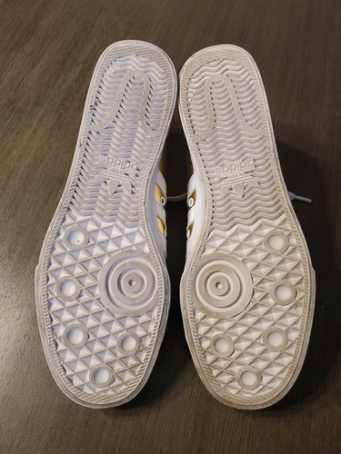 Adidas Nizza High Sleek Lifestyle Classic Sneaker Sport Shoes gold Mens 12 - Picture 8 of 10