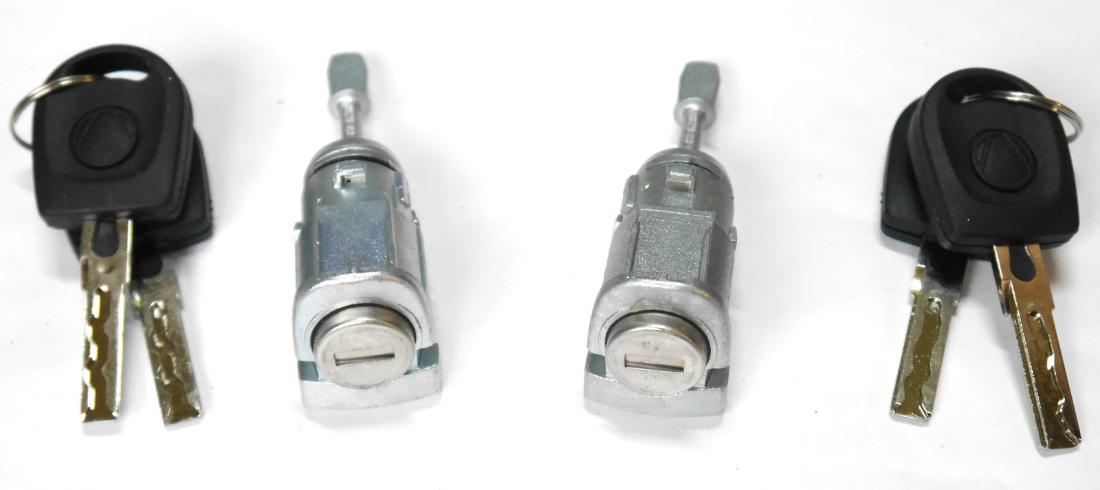 Serrure de porte avant avec cylindre et clé pour VW Transporter T5 de 2003 à 2015