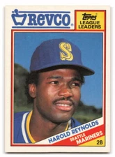 Harold Reynolds 1988  Topps Revco League Leaders #19 Seattle Mariners
