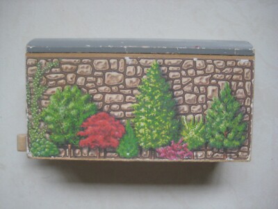 Vintage Thomas the Tank Wooden Train Accessory - 6''x3''x2'' Wood Tunnel
