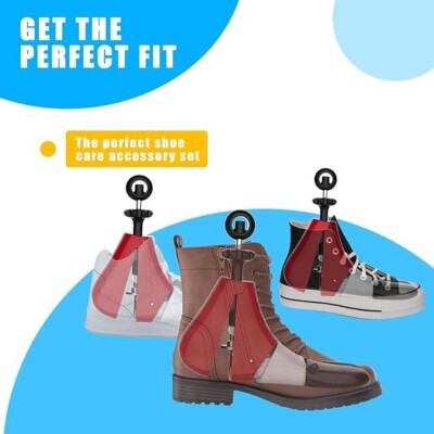 Cowboy Boot Stretchers Adjustable Spin Shoe Stretcher Men Women 11-13