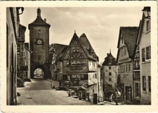 Old postcard postcard Rothenburg Plonlein GERMANY (1077188)
