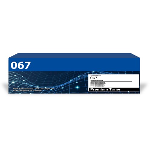 Toner Cartridge 067 Cartridge 067H für Canon i-SENSYS MF657Cdw LBP633Cdw MITCHIP - Afbeelding 3 van 13