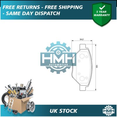 Fits Renault Megane 2002-2009 1.4 + Other Models HMH Front Brake Pads Set
