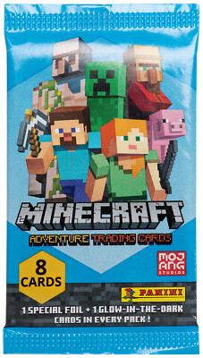 Minecraft Trading Cards Karten 1 Booster