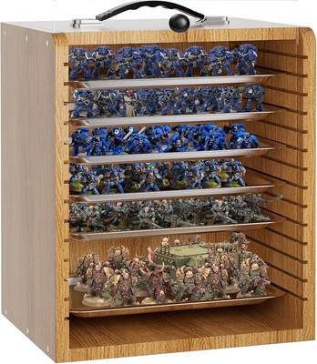 Miniature Storage Case for Collectibles Miniatures, Miniature Display Cases w...