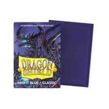 Dragon Shield 60CT Japanese Classic Sleeves - Night Blue - YuGiOh TCG