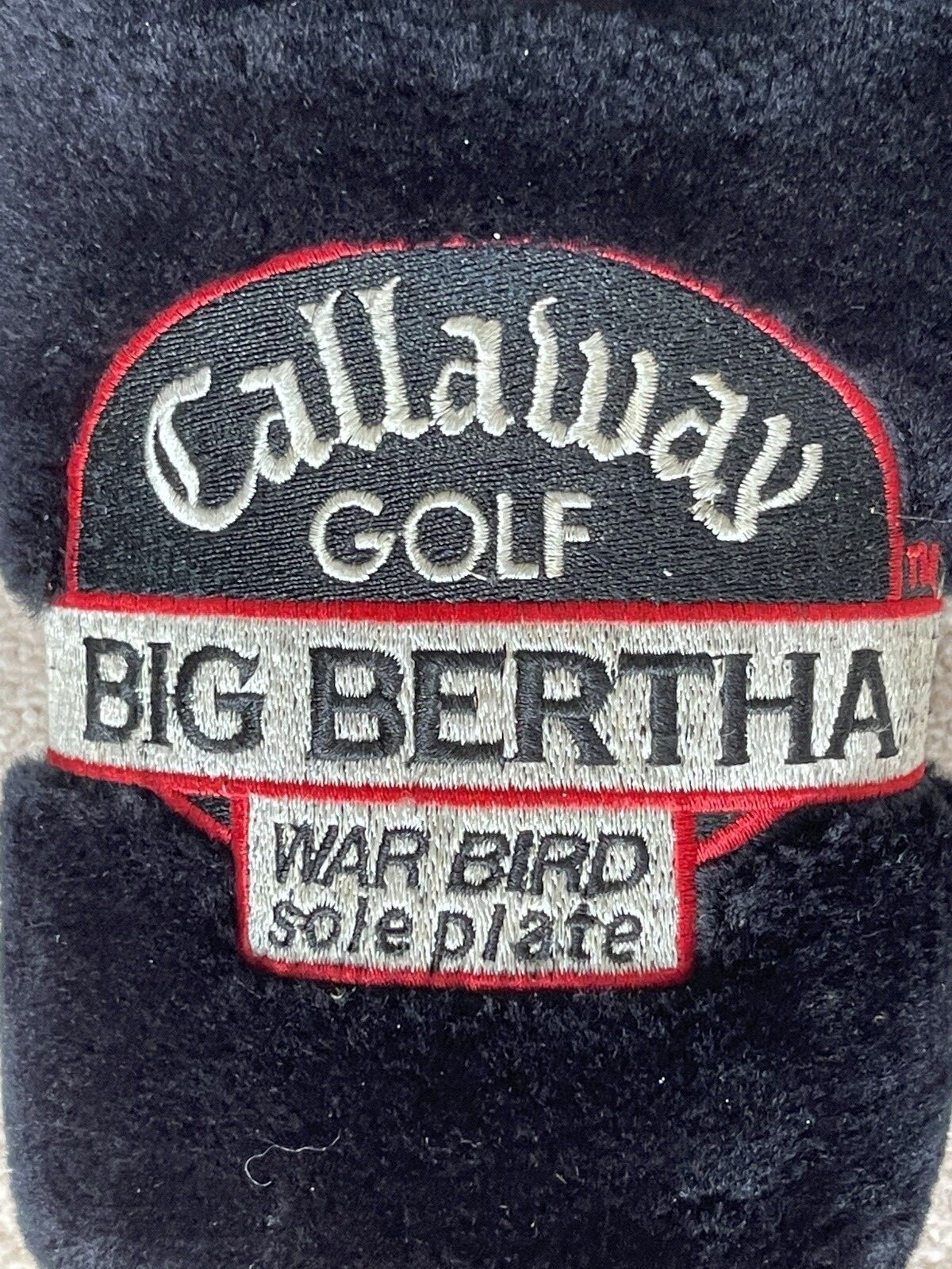 SAOLA Calzino copricapo mazza CALLAWAY GOLF BIG BERTHA War Bird piastra suola #1