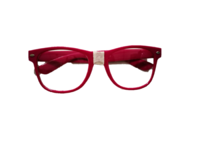 Pink Nerd Glasses, Back to school/Geek Fancy dress accessories