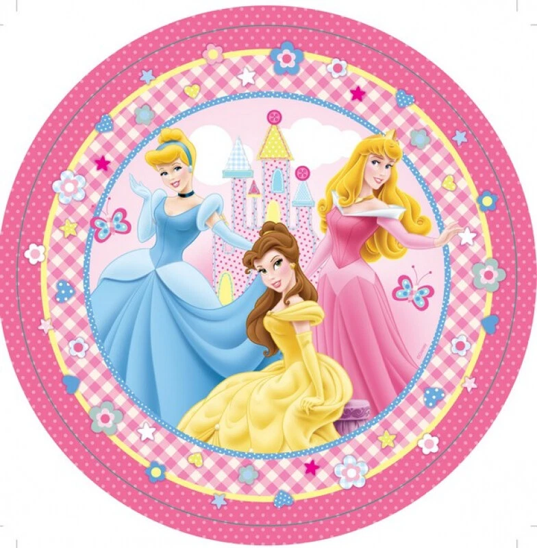 Paquete de fiesta de 40 piezas Princesas Disney (8 platos 8 tazas 8 bolsas de botín 16 servilletas) Foto 2 de 4