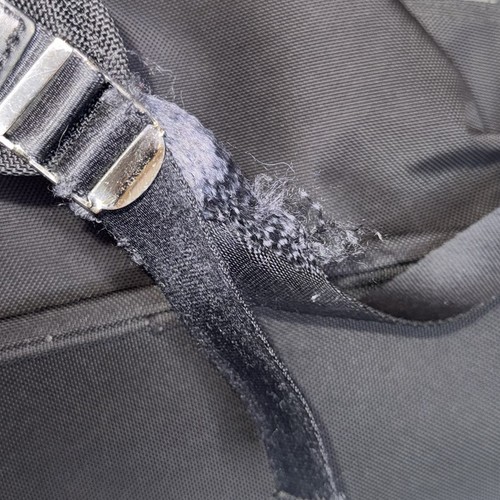 Zaino Polo Ralph Lauren nero tela pelle bordo zaino Dmg - Foto 8 di 9
