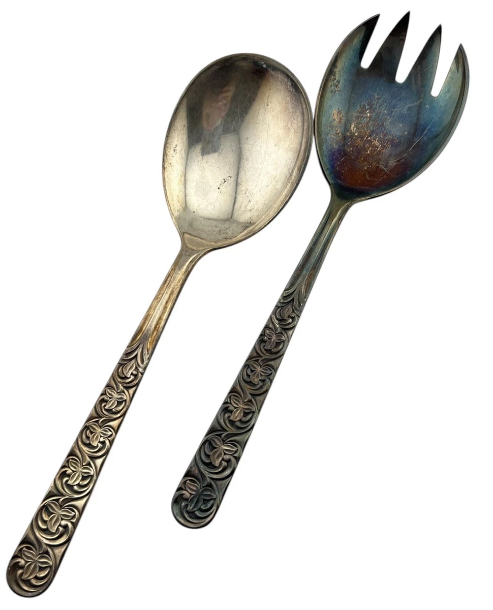 Th Marthinsen Norway Indiana Antique US Silver-Plated Flatware for